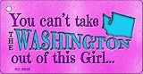 Smart Blonde KC-9838 Washington Girl Novelty44; Metal44; Key Chain