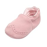 春秋 可愛い ベビーシューズ 新生児 歩行練習シューズ 0-1歳 ベビー キッズ用 ショートブーツ スエード シンプル 履きやすい ソフト 柔らかい (12, ピンク)
