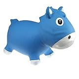 Kidzzfarm KF-PO130203 Jumping Animal, Horse Harry Blue