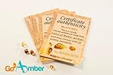 Authentic Best Baltic Amber Teething Necklace For Baby Toddlers (Honey) - GoAmber by GoAmber