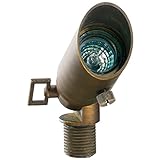 Best Quality Lighting LV14AB Finished Outdoor Up Light with Clear Glass Shade, Bronze [並行輸入品]