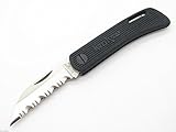 Kershaw kaiカトラリー3000st Saber Tooth Folding Serrated Lockbackブラックナイフ