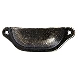 新しい8ピース/パック引き出し迫る家具ハンドルノブキッチン食器棚キャビネットドアノブ引き出し家具プルハンドル-bronze