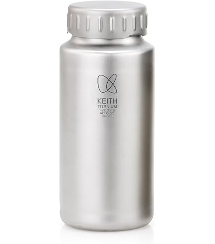 Amazon | [バーゴ] VARGO Titanium Water Bottle T-438 チタニウム