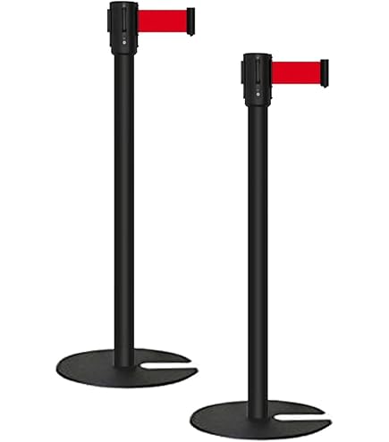 Amazon.co.jp: テラモト ベルトパーテーションスタンドD ステン SU-660