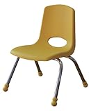 MAMENCHI 頑丈な子供用イス Mサイズ イエロー C-0356