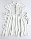 カシミア混 ニット ワンピース  (6才(115cm), オフホワイト)