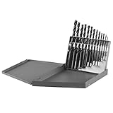 Bosch BL0013 1/16-Inch to 1/4-Inch Black Oxide 13 Piece Twist Drill Bit Assortment with Metal Index 