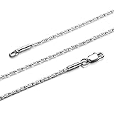 Trusuper チェーンネックレス スタイル チタン ステンレススチール シルバー メンズ レディース イタリア ファイナルファンタジー 2mm ユニセックス