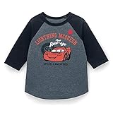 [ベルメゾン] ディズニー Ｔシャツ ガールズ ボーイズ 七分袖 ラグランスリーブ Tシャツ・カットソー カーズ 100