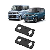 VKINGER 新型ルークス 新型デリカミニ パーツ シートバックテーブルマット 2P 運転席 助手席 ラバータイプ トレイ 車内収納 保護 小物置き 傷防止 キズ隠し 滑り止め 内装 カスタム パーツ ドレスアップ アクセサリー ([A] シートバックテーブルマット 2P)