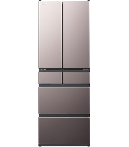 日立 HITACHI 冷蔵庫 R-HWC54T 540L 6ドア ライトゴールド 日立 R-HWC54T(N) ライトゴールド [冷蔵庫 (540L・フレンチドア