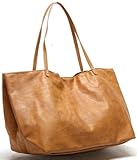 トートバッグ 仕切りポーチ付き チェック柄 レディース LAFIEL 98X5 (ベージュ)