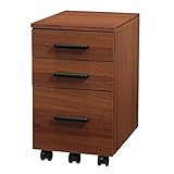 永井興産 ジャスティス チェスト 幅30×奥行40×高さ50cm・ウォールナット木目