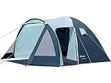 KingCamp テント 前室付き ドームテント 3人用 ~ 4人用 テント 二重層構造 耐水 防風 ドーム型 テント 簡単設営 キャンプテント ツーリング アウトドア キャンプ用品 防災 4シーズン 軽量 コンパクト 収納バッグ 付 KT1901
