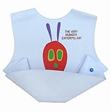 エプロン はらぺこあおむし 立体ポケット 日本製 ベビー ライトブルー F