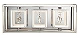 Elan 83372クロムMaze Vanityライトmodel-83372