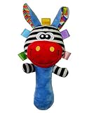 YooviベビーソフトPlush Hand Rattleおもちゃ幼児Dolls Zebra 1pc