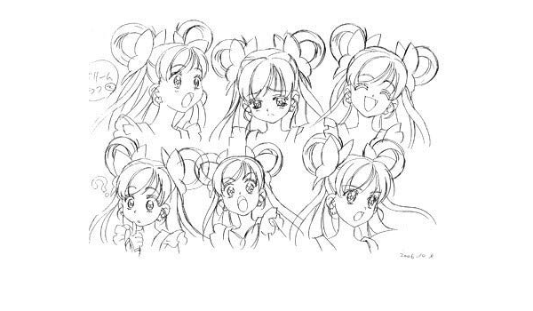 Amazon Yesプリキュア5gogoアニメ 設定資料集 33枚 制作資料 アニメ 萌えグッズ 通販