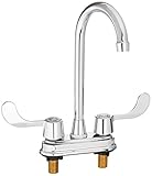 Elements of Design EB491ADA Magellan 4" Centerset High-Arch Bar Faucet, 4-3/4" in Spout Reach, Polis