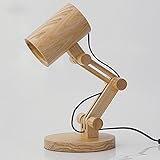 装飾的なテーブルランプ古い木製プラスチックアンティークスタイルシンプルなモダンなランプカバーリビングルームベッドルームスタディオフィス110-220Vテーブルランプ