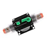 Dolity 　10A-100A　防水　回路ブレーカー　遮断器　サーキット　12V / 24V / 32V DC 車用　 - 40A