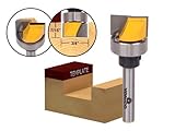 Yonico 14170q Hinge Mortise/Template Router Bit with 3/4-Inch X 7/16-Inch 1/4-Inch Shank by Yonico