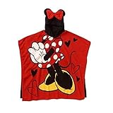 AME Disney Minnie Mouse Poncho, Red, Toddler Size - 'Be Minnie' [並行輸入品]