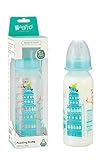 BABITO Baby Feeding Bottle With Silicone Nipple Charismata 240 Ml / 8 Oz. Green [並行輸入品]