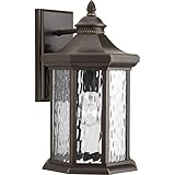 Progress Lighting P6072-20 Traditional/Classic 1-100W Med Wall Lantern, Antique Bronze by Progress L