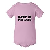 Nebraska Cornhuskersネブラスカ州のcornborn Girl " made " Infant Onesie