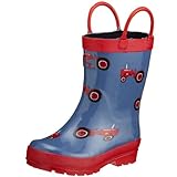 Hatley ハットレイ   レインブーツ(取手付) 8(17.3cm) マルチカラー 本体ゴム/ライニング綿100% RB0FAJA003