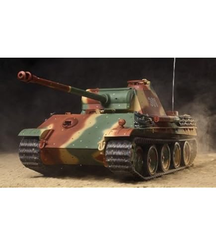 タミヤ 1/25 RCドイツパンター戦車Ａ（フルセット）プラモデル 新品未使用 タミヤ 1/25 戦車シリーズ ドイツ戦車 パンサーA | タミヤ