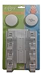 Zippy Magnetic Cabinet and Drawers Hidden Locks | 8 Locks + 2 Keys | ChildProof | No Drilling | With