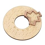 メロディー・サークル・オブ・フィフスホイール 五度圏ホイール 木製音楽サークルホイール ウッドミュージックツールサークル パイン材