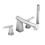 American Standard 7010901.002 Green Tea Deck Mount Tub Filler With Personal Shower and Integral Dive