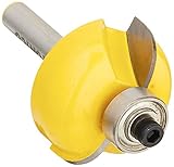 Yonico 13154q Cove Edging and Molding Router Bit with 3/8 Radius and 1/4 Shank by Yonico
