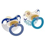 NUK Happy Kids Beruhigungssauger Latex Gr. 1 2 pcs