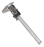 国華園 ステンレス鋼 デジタルノギス 1個 大 0-150mm ケース付き DIY 工作 プラモデル 外径 内径 段差 深さ 測定 電子 mm/inchi切替