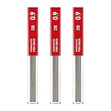 コクヨ(KOKUYO) シャープペン シャープ替芯 0.9mm 2B 3個セット PSR-2B09-1PX3SET