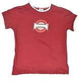 NCAA Arkansas Razorbacks Layered Look Tシャツ、赤、サイズ: Small