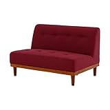 RIA 2P ソファ レッド (高さ75幅118㎝) RIA 2P RE