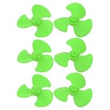uxcell RCプロペラ RC船 ラジコン飛行機用 プロペラ代替品 プラスチック製 3べーン 直径30mm 6個入