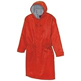 アイトス（AITOZ）ベンチコート 裏ボア防寒着 防寒服az-8290 レッド Ｍ