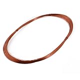uxcell　エナメル線　PPA エナメル線　コッパートーン　銅　50 M　0.31 mm
