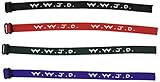 W.W.J.D. Webbing Bracelet Assortment (12 pc) by Rhode Island Novelty