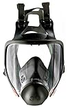 3M Full Facepiece Reusable Respirator 6900, Respiratory Protection, Large (Pack of 1) by 3M