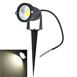 Lixada IP65 屋外 景観 LED 芝生ライト　ガーデンスポットライト 6W 12V AC DC 【CE RoHS認証】