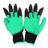 Zhhlinyuan 園芸用品 作業用手袋 Gardening Genie Glove - Waterproof,Thorn Resistant Garden Gloves with Claws fo