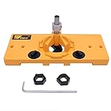 ヒンジ掘削治具+ 35ミリメートルForstnerビットセットガイドホールパンチャーホールロケーターDIY木工ツール